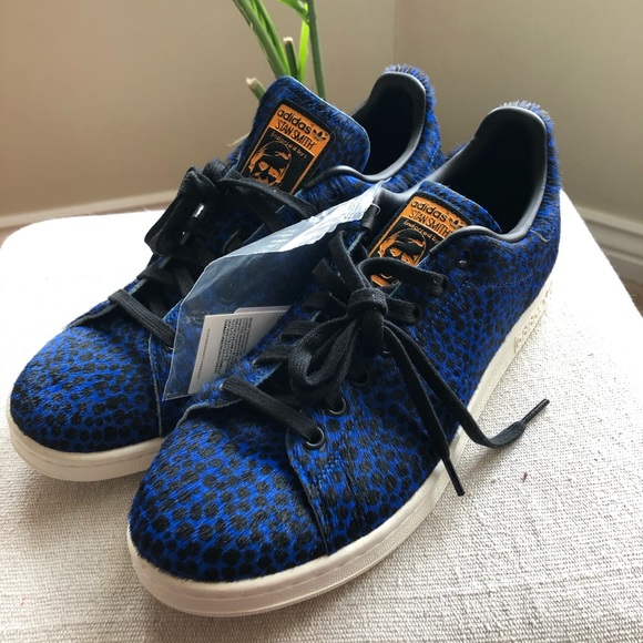 stan smith pony hair leopard